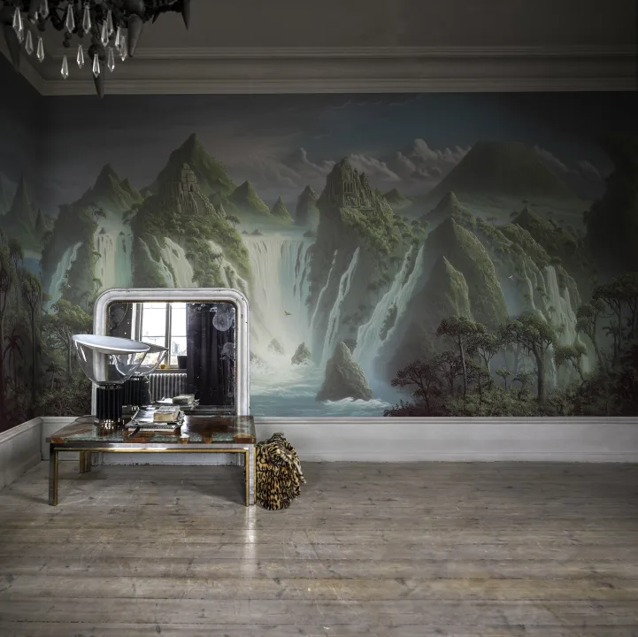 Lush Inca Empire wall mural