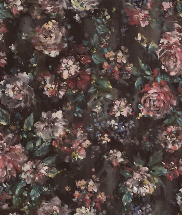 Oil painted blossoms