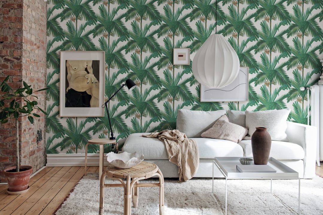 Surround yourself with swaying palm leaves