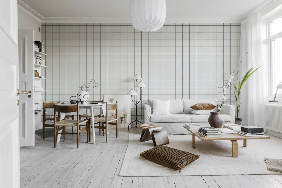 Square Tiles, Clean White