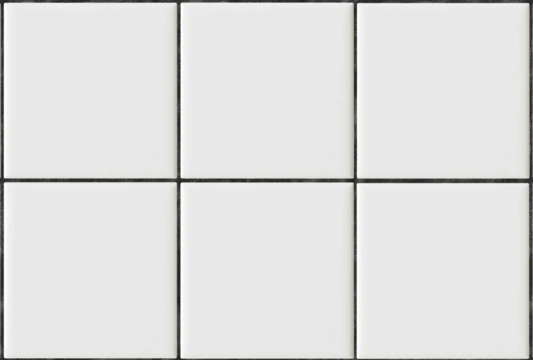 Square Tiles, Clean White