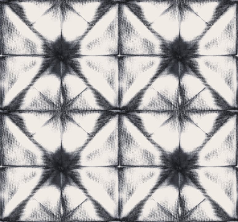 Tie Dye Kaleidoscope, Dark Blue