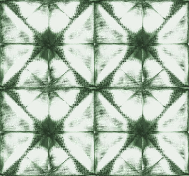 Tie Dye Kaleidoscope, Green