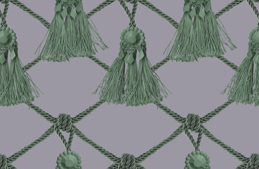 Tassels, Purple Dreams