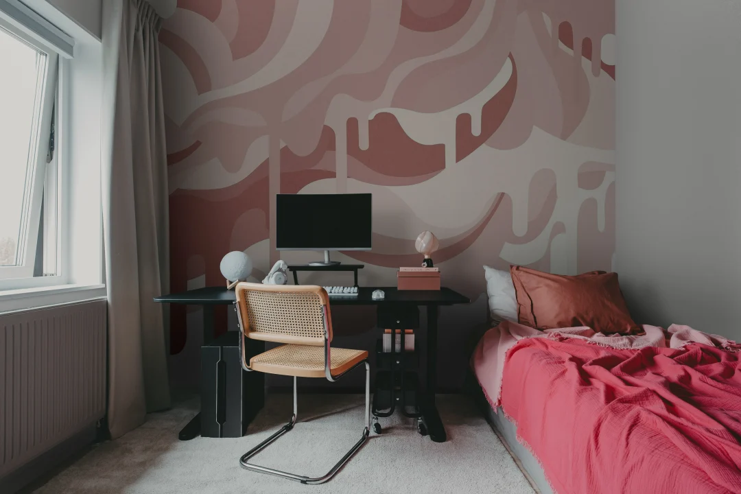 Dripping Ice Cream Pink