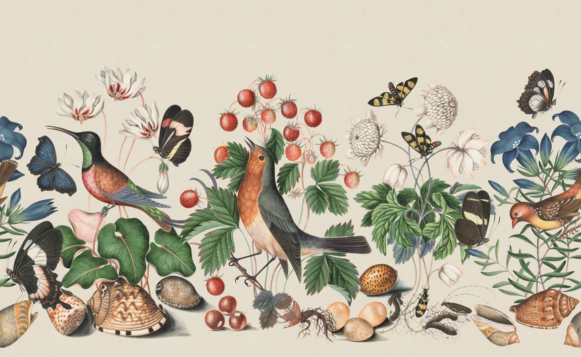 Large-Scale Birds and Berries