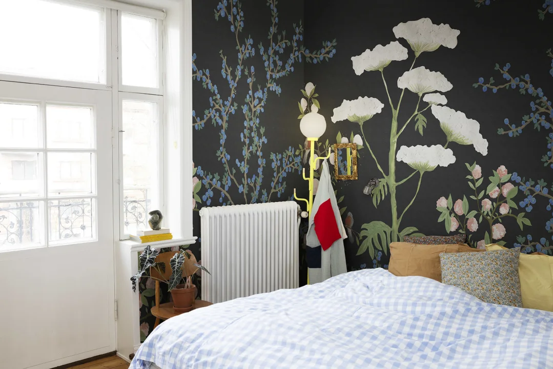 Handgeschilderd chinoiserie-patroon