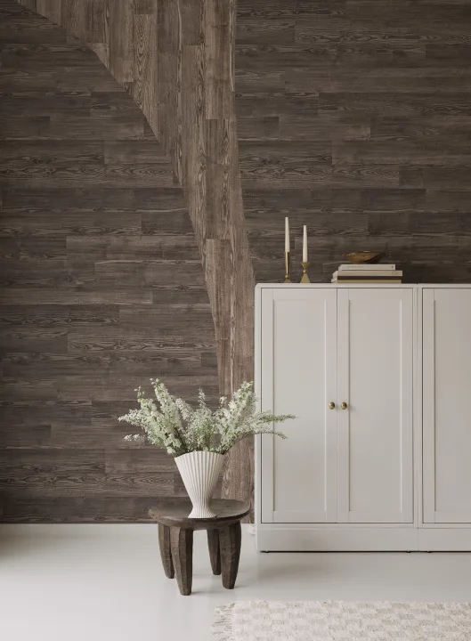 Stilvolles Holzpaneel-Design