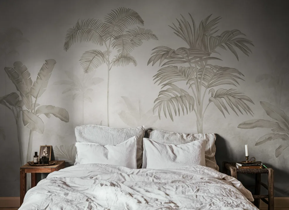 Elegant palmutsikt