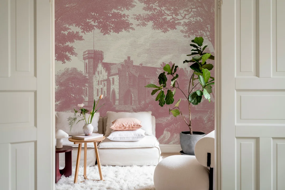 Swan Pond, Dusty Pink