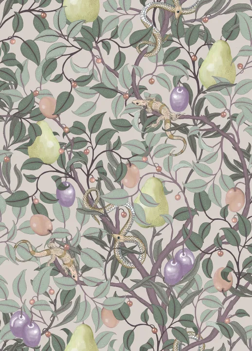 Fruit Garden, Pastel