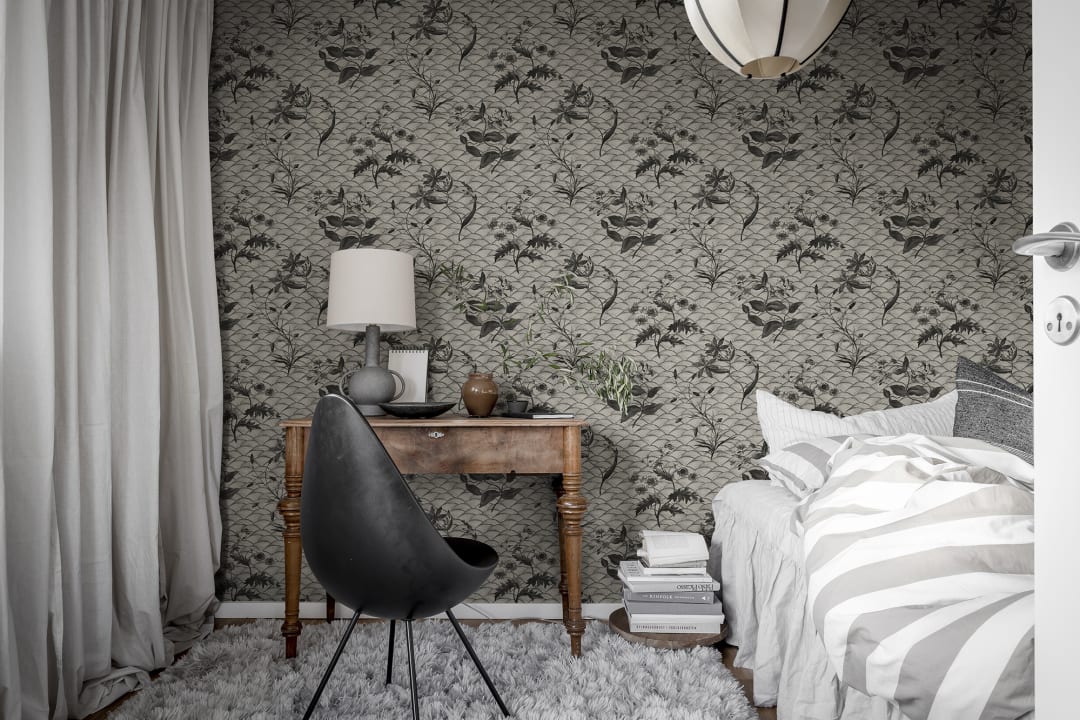 Floral Ripple Graphite
