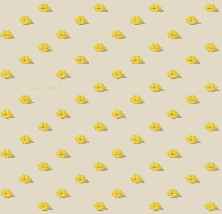 Bold yellow wallpaper
