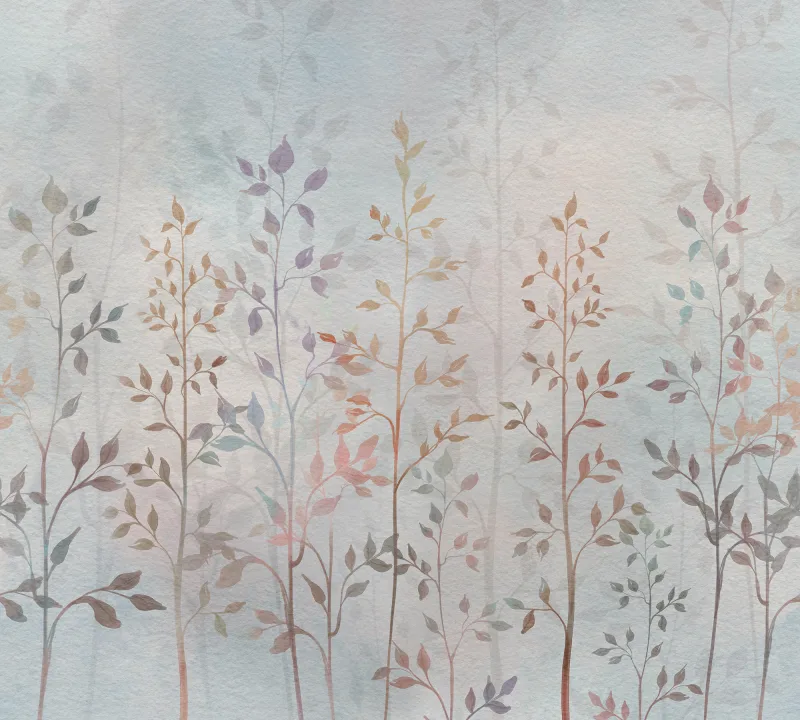 Silhouette de verdure