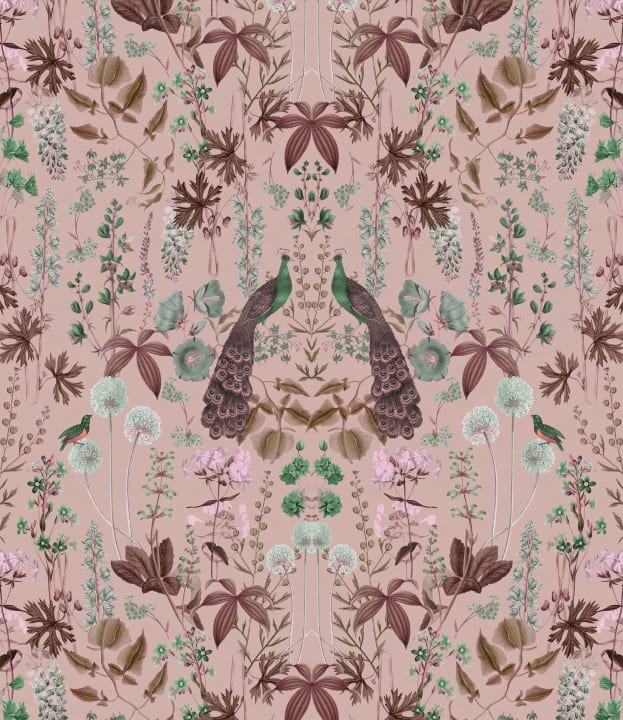 Fleurs et oiseaux