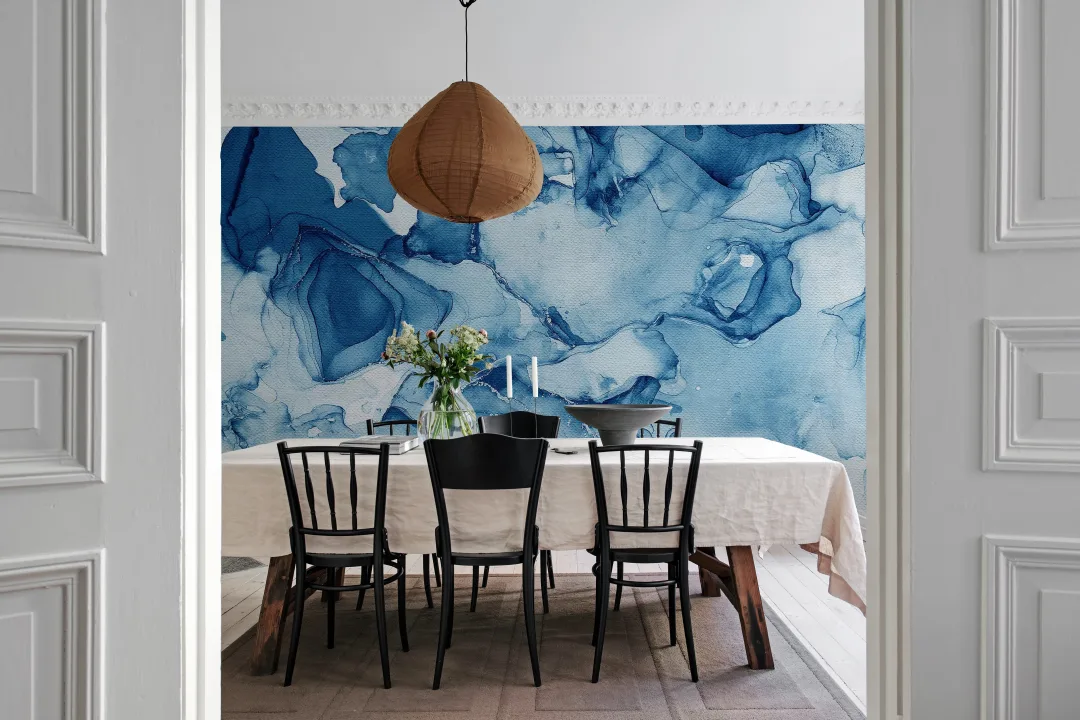 Blue Watercolors