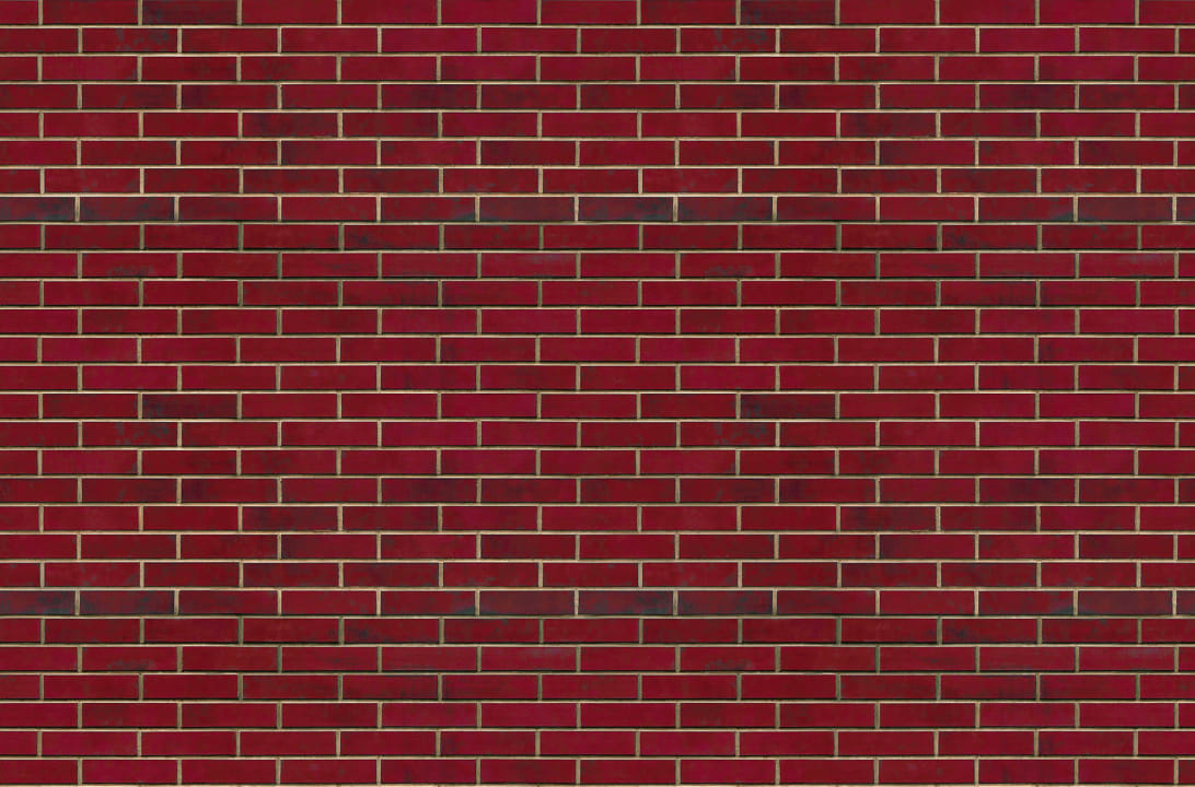 Wall of Tiles in Red