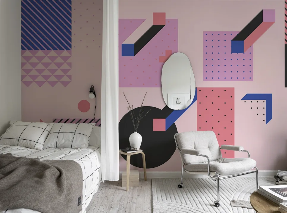Colorful Patterns in 80s-90s Styles