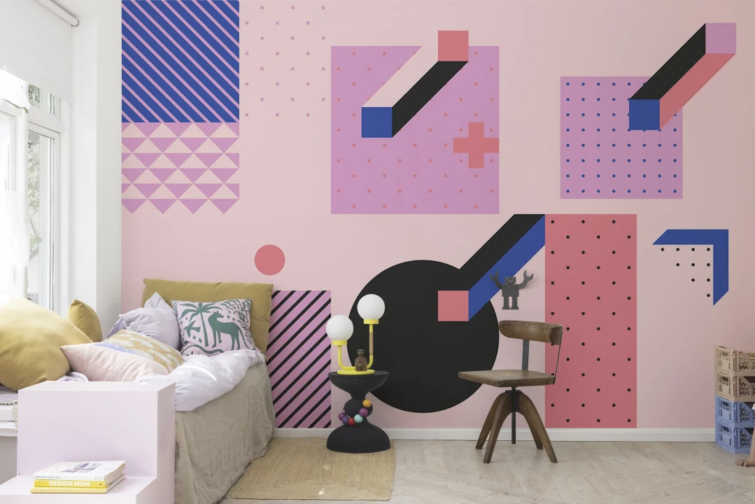 Colorful Patterns in 80s-90s Styles