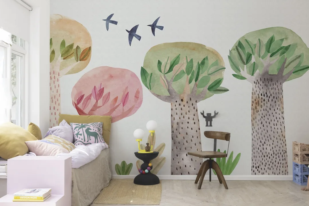 Sereniteit van de natuur op canvas