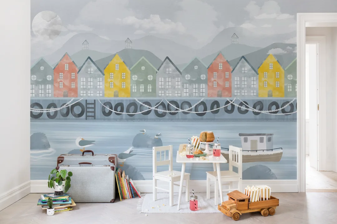En pittoresk semester vid havet