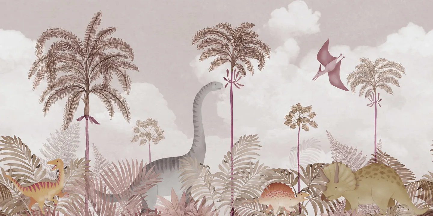 Playful Dinosaur Paradise