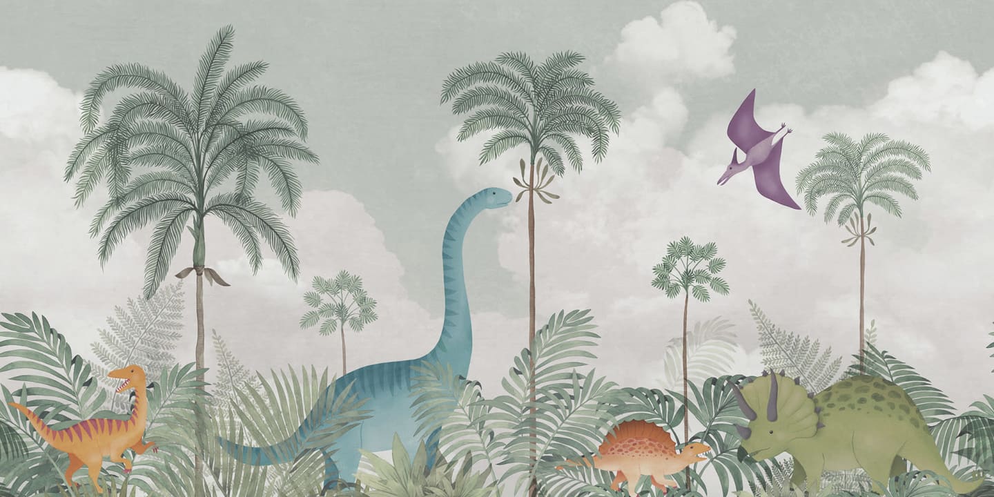 Aquarelle Dinosaur Dreams