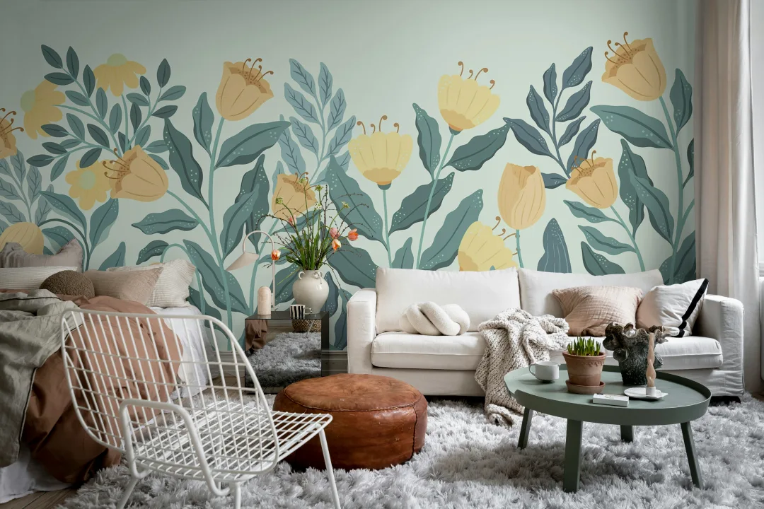Plaisir floral jaune