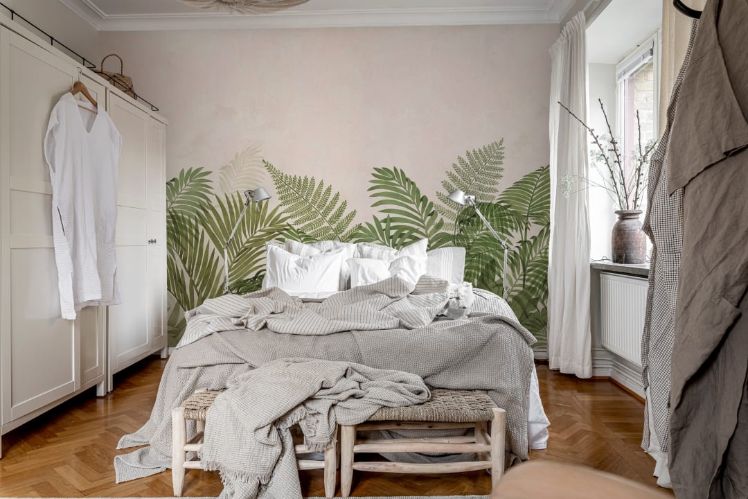 Feuilles tropicales somptueuses