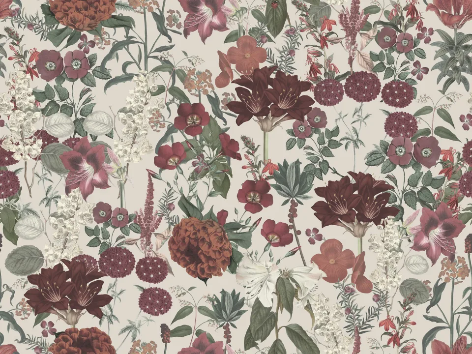 Elegancia floral escarchada