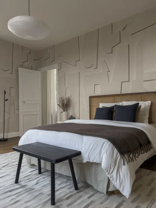 Mur en relief audacieux