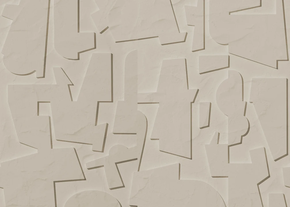 Mur en relief audacieux