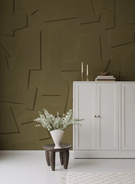 Abstract Relief Wall