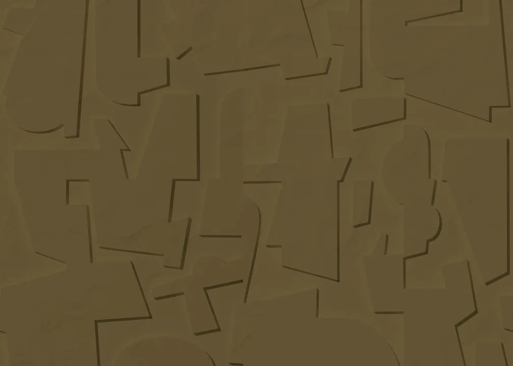 Abstract Relief Wall
