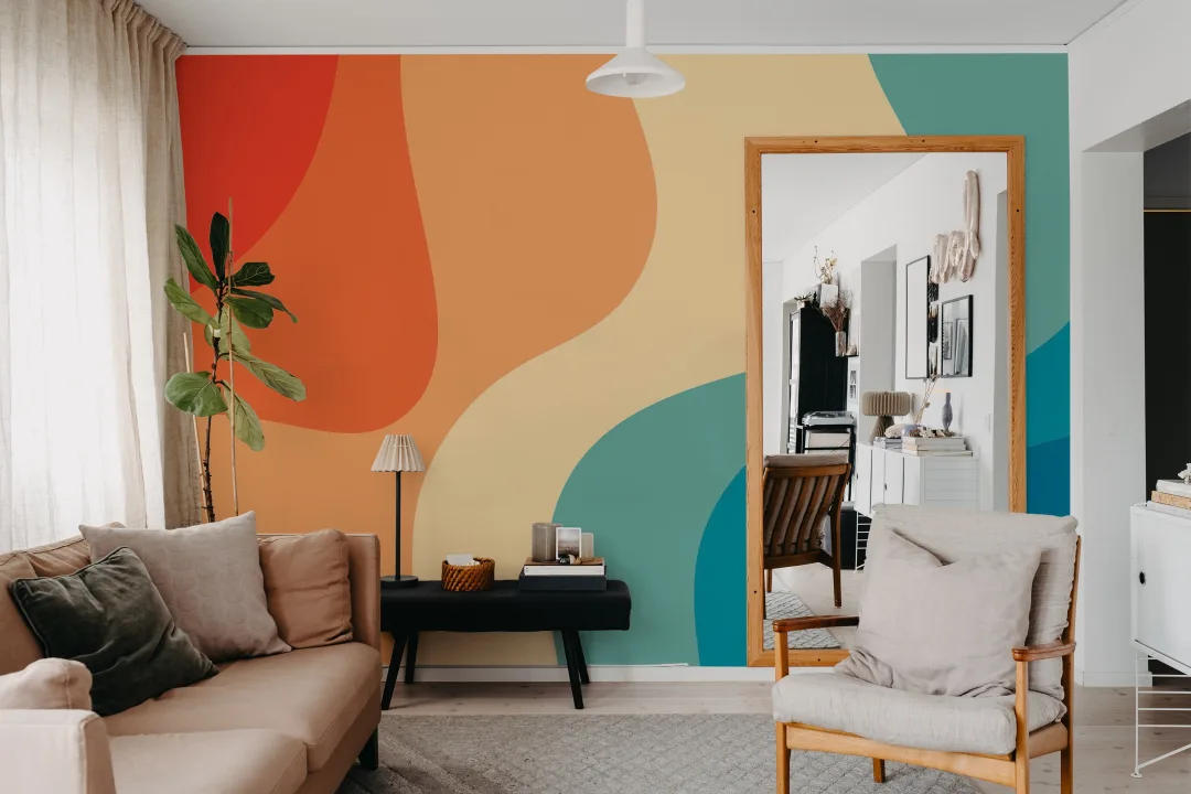 A Splash of 70s' Vibrance