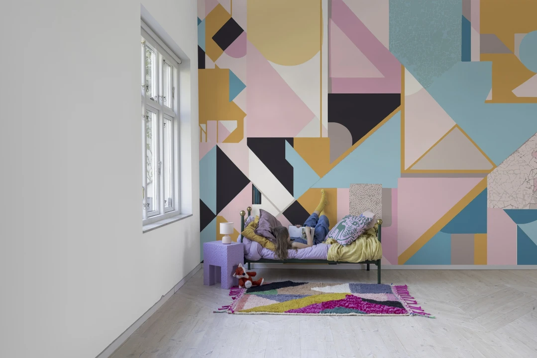 Un collage de créativité colorée