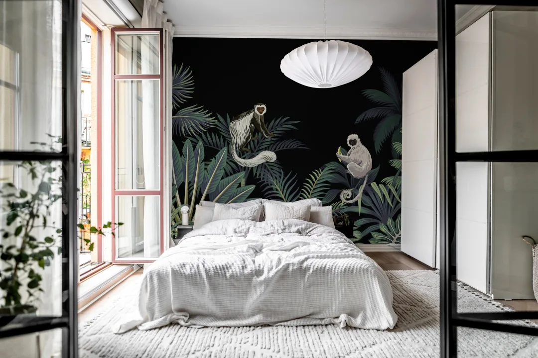 Breloque vintage tropicale
