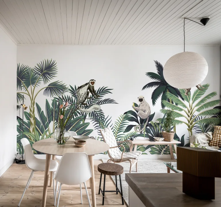 Fascino vintage tropicale