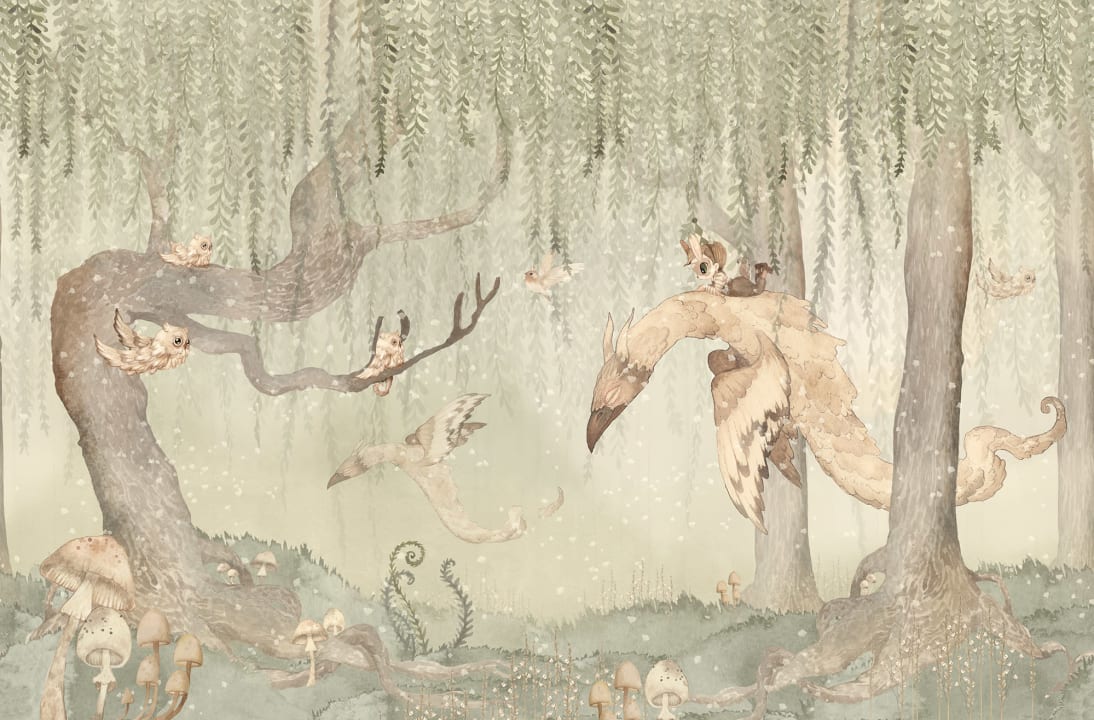 Par-delà les arbres