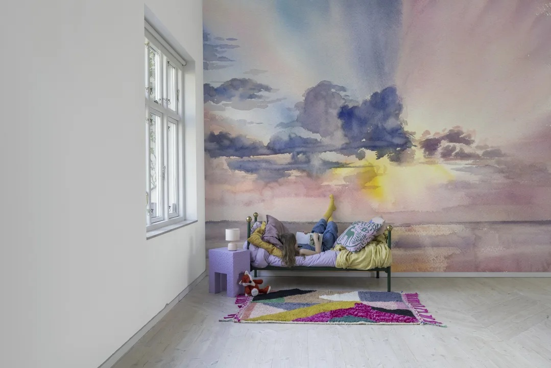 Blush Sky Canvas