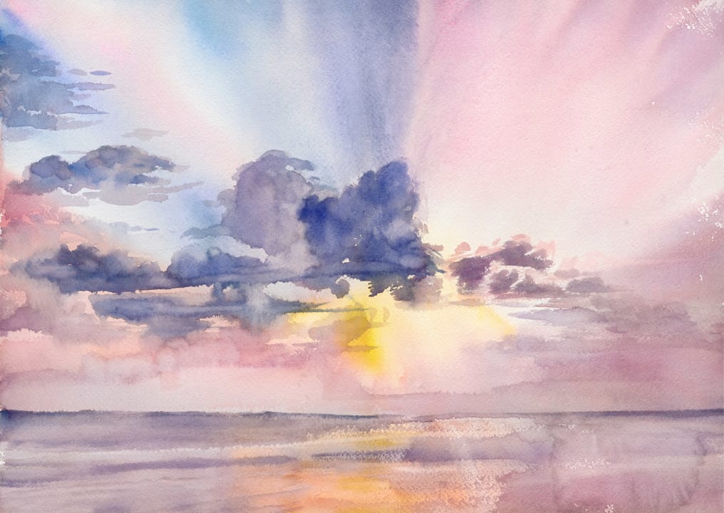 Blush Sky Segeltuch