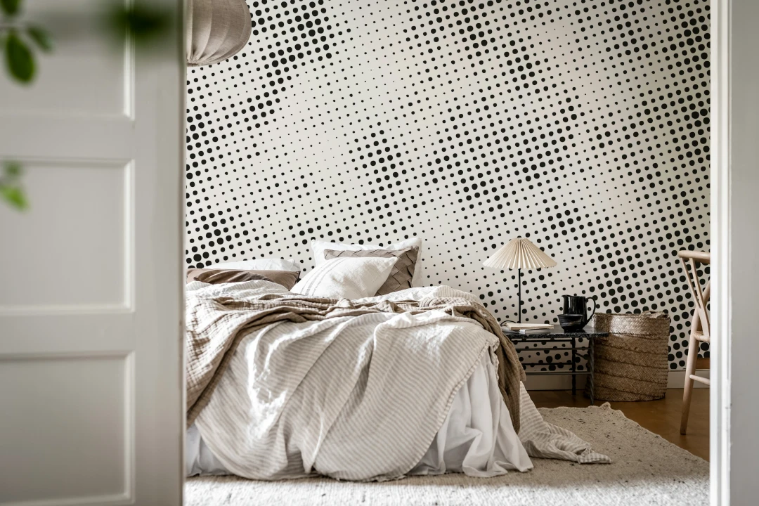 Verpixelter monochromer Charme