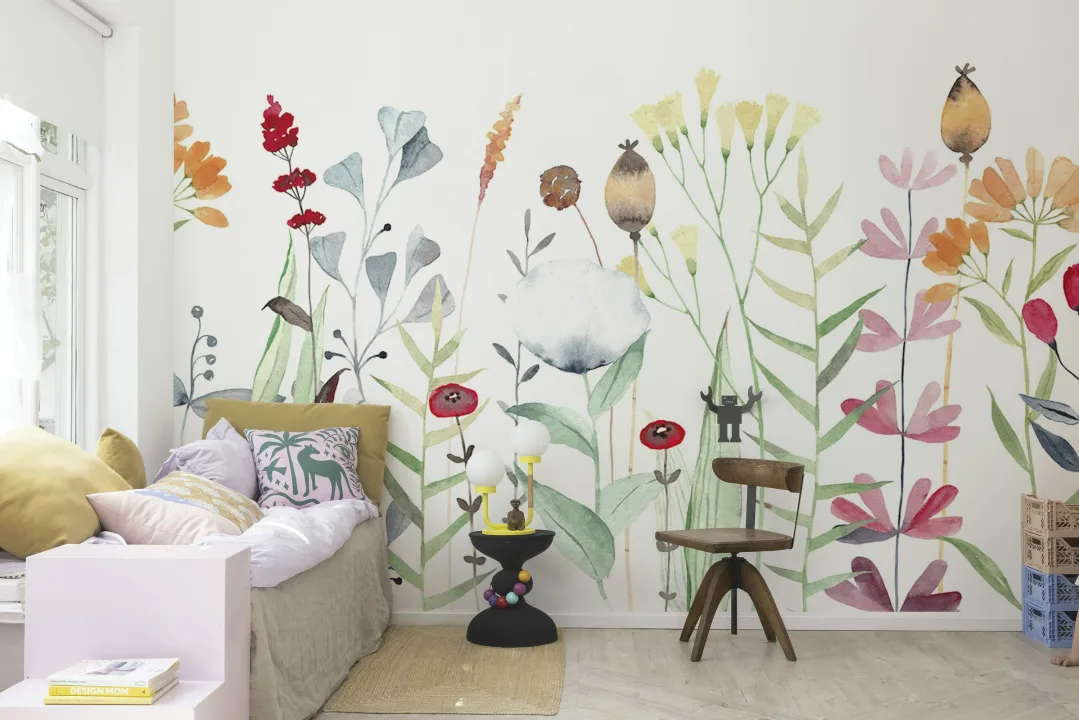 Pastellblommig lycka