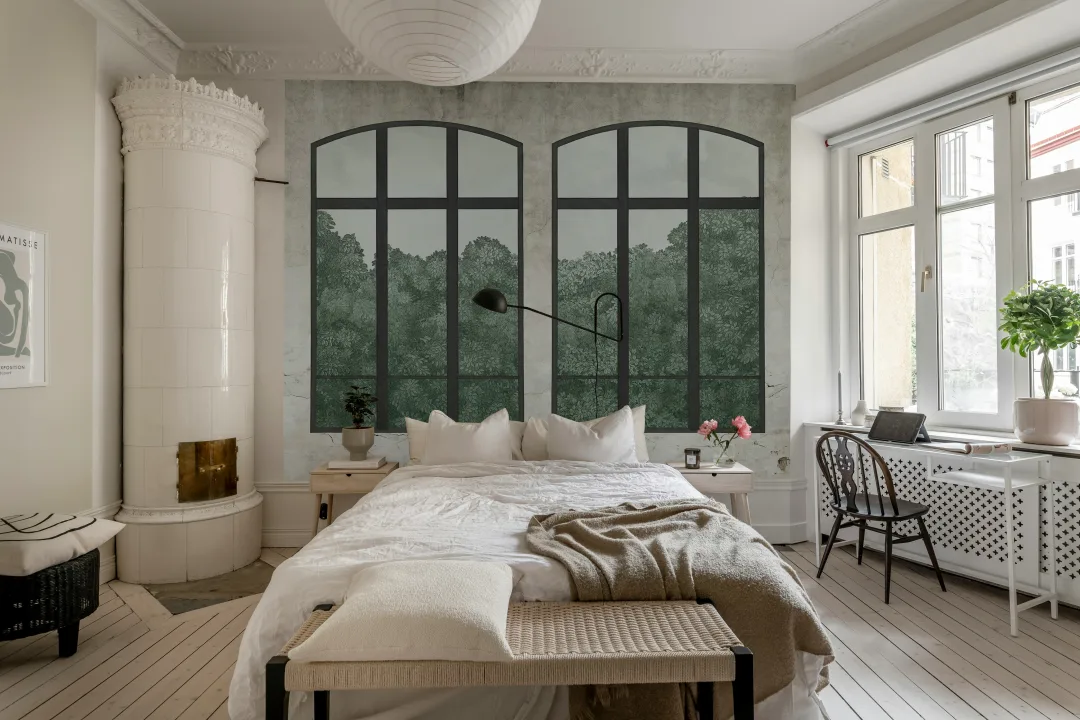 Soft Green Windows