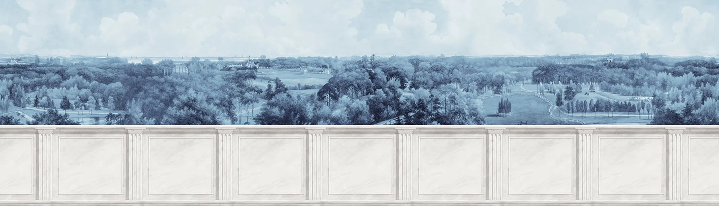 Vintage Blue Vista