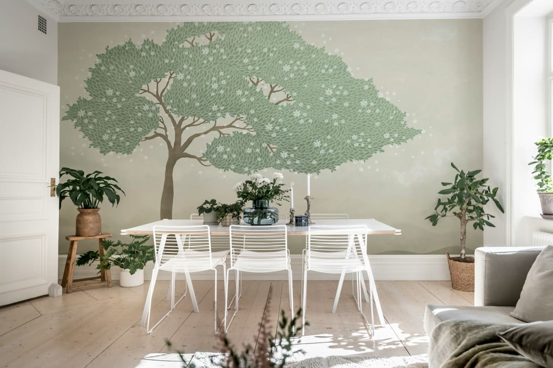 Arbre vert clair