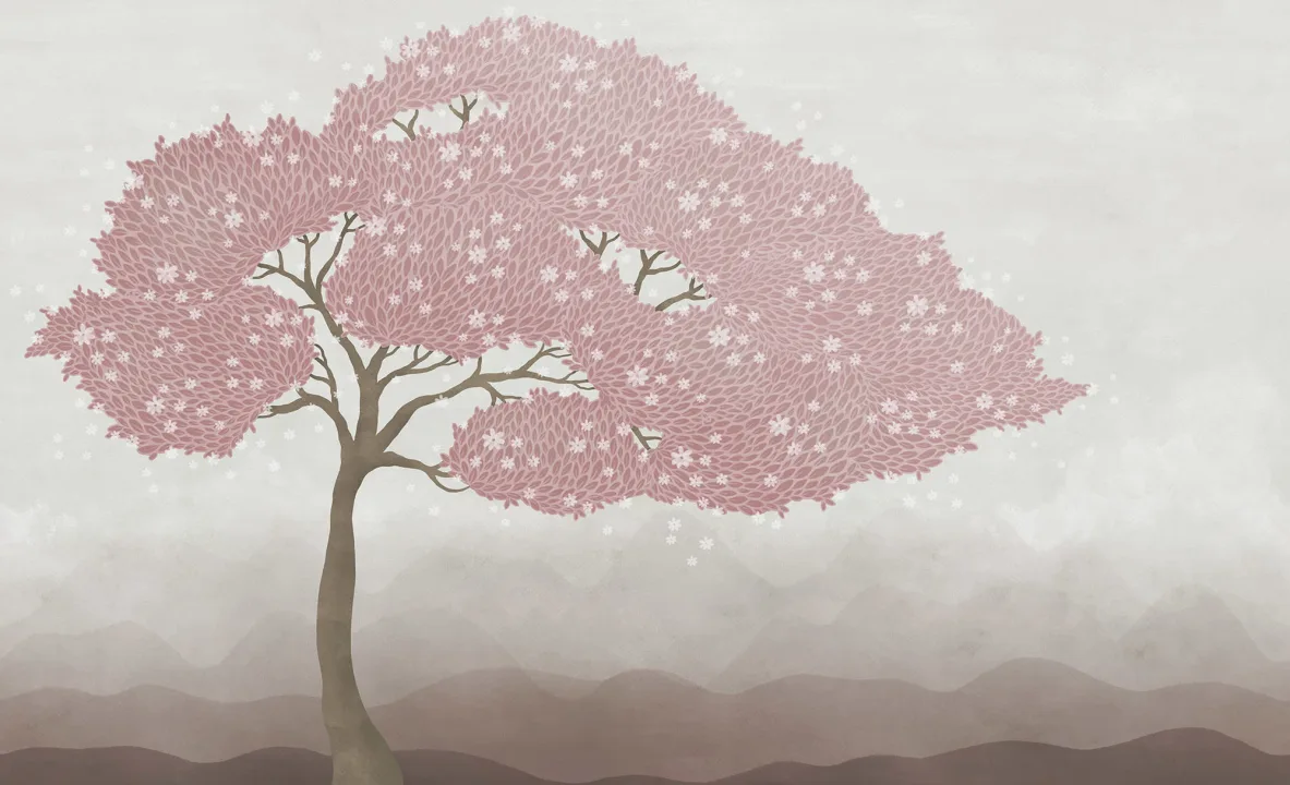 Pink Tree Breeze