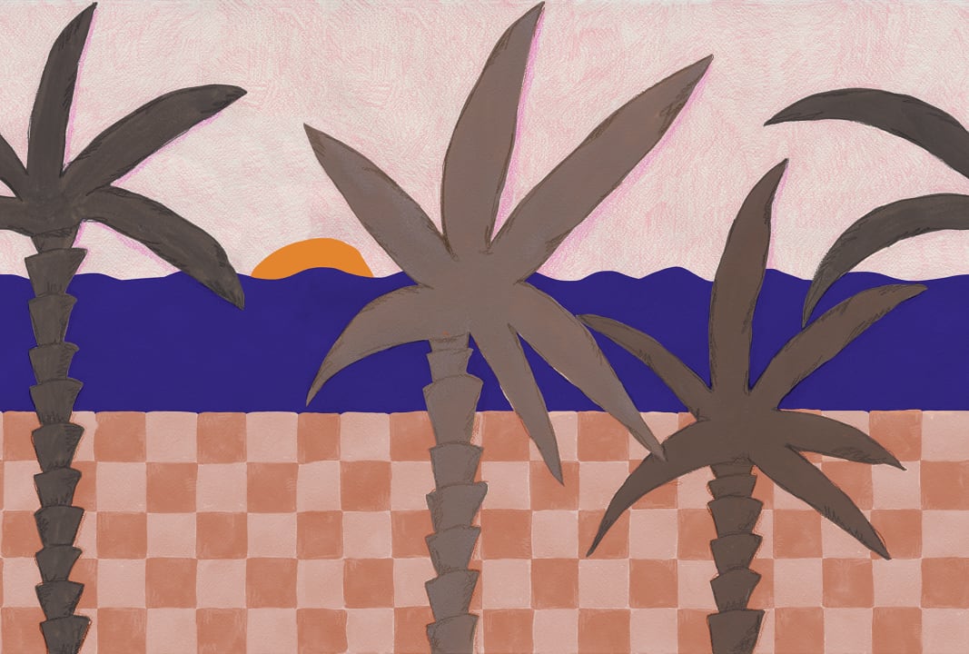 Sunset Palms