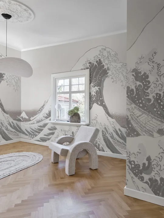 Graphic Wave Artwork