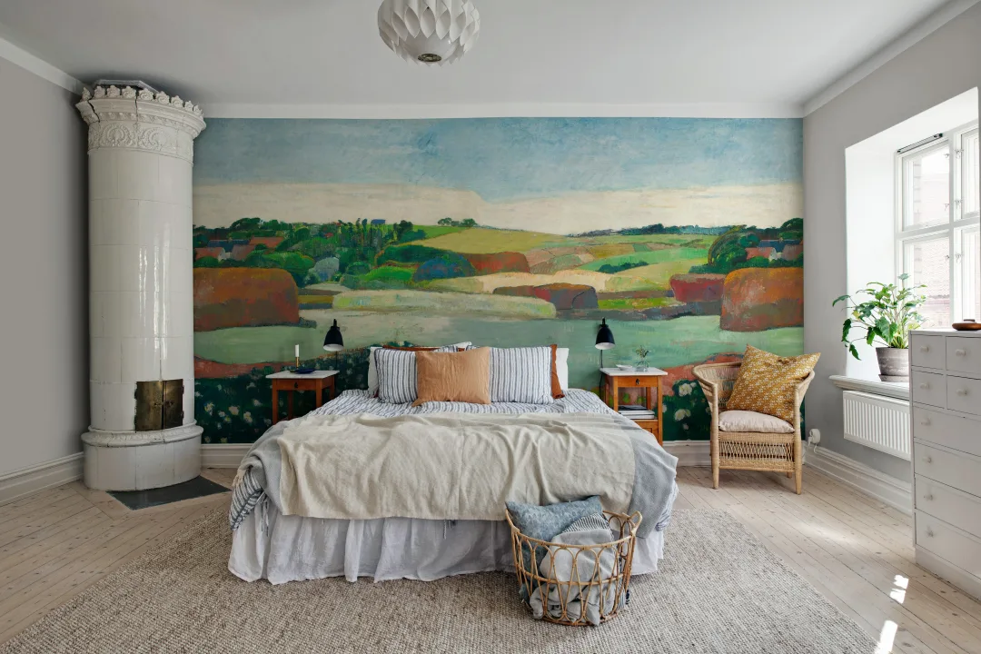 Paysage vibrant